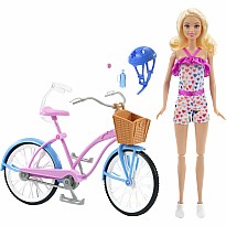 Barbie Doll And Bicycle