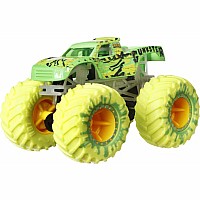 Hot Wheels Monster Trucks Glow in The Dark Collection