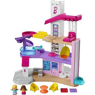 Fisher-Price Little People Barbie Little Dreamhouse Toddler Playset with Music & Lights