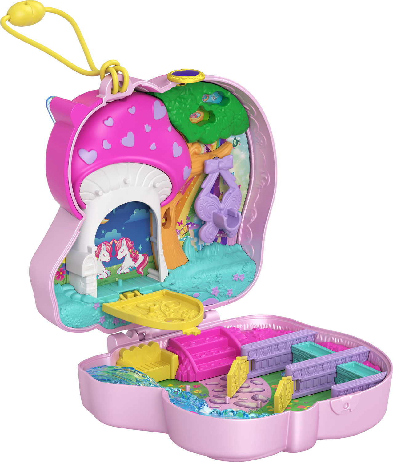 Unicorn Forest Tea Party Polly Pocket - Mattel – The Red Balloon