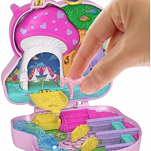 Polly Pocket Unicorn Forest Compact