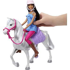 Barbie Doll And Horse