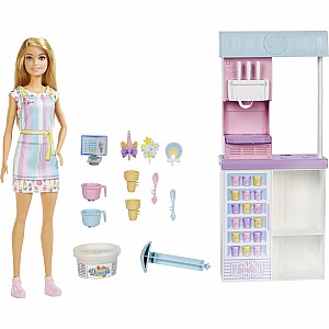 Barbie Ice Cream Shop Playset