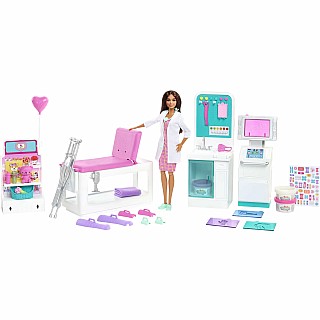 Barbie ​ Fast Cast Clinic Playset