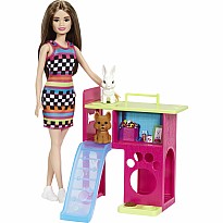 Barbie Doll & Pet Playset