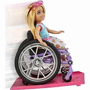 Barbie Chelsea Wheelchair Doll