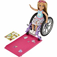 Barbie Chelsea Wheelchair Doll