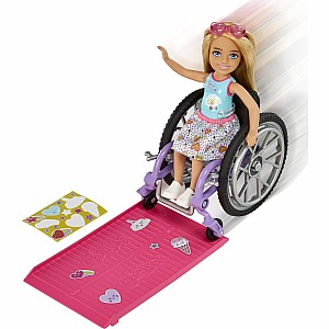 Barbie Chelsea Wheelchair Doll