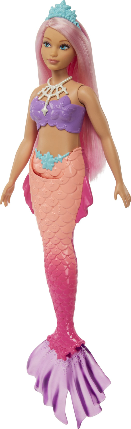 Obedience grown up bright Barbie Dreamtopia Doll - Mermaid Curvy Pink Hair - Toys To Love