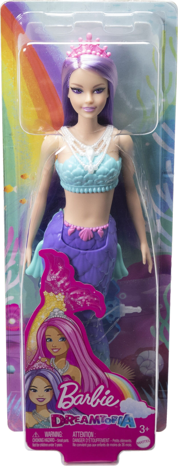 Barbie Mermaid Dreamtopia Doll Purple Hair