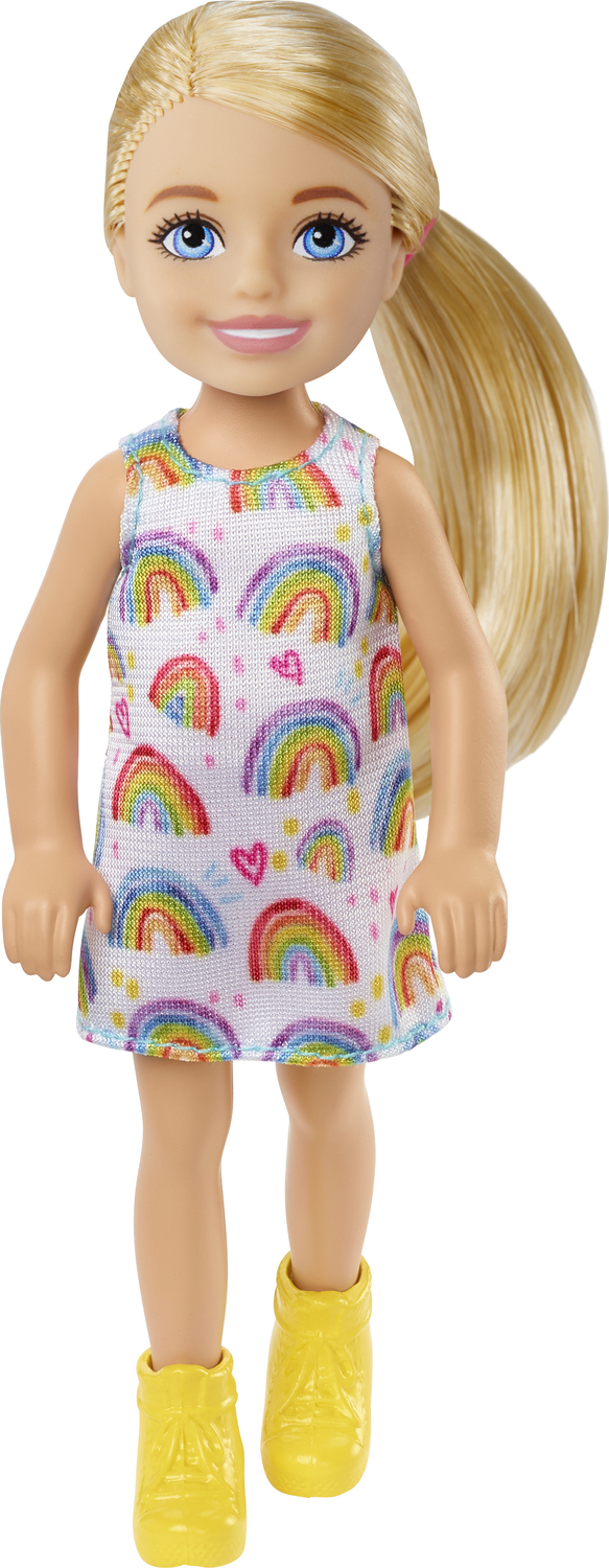 hoofdonderwijzer Patch onvoorwaardelijk Barbie Chelsea Friend - Chelsea in rainbow - Imagine That Toys