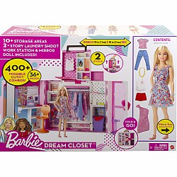 Barbie Dream Closet Doll And Playset