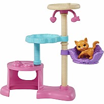 Barbie Kitty Condo Doll And Pets