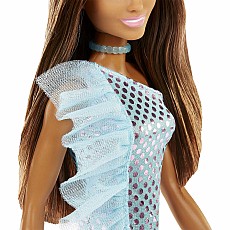 Barbie Glamorous Fashion Doll Blue Dress