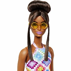 Barbie Fashionistas doll Brunette Hair in Bun