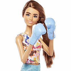 Barbie Doll with Puppy, Workout Outfit, Roller Skates and Tennis