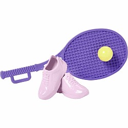 Barbie Doll with Puppy, Workout Outfit, Roller Skates and Tennis