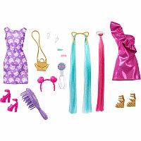 Barbie Fun & Fancy Hair doll and Accessories