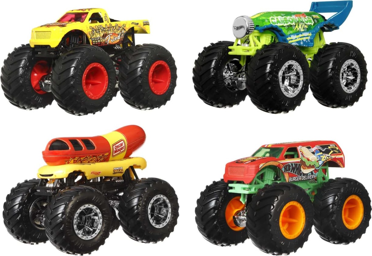 Hot Wheels Monster Trucks 4-Pack (assorted)