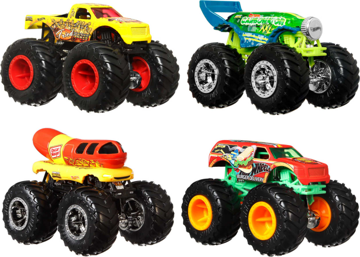Hot Wheels Monster Trucks 4-Pack (assorted)