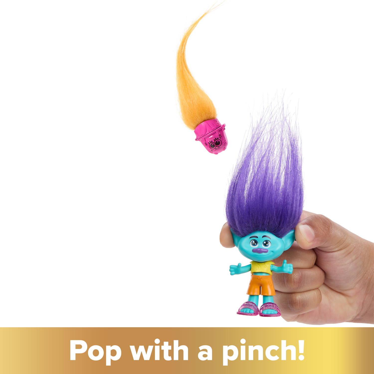 DreamWorks Trolls Hair Pops small dollsv