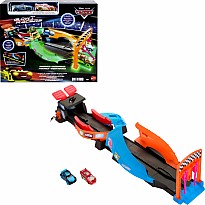 Disney Pixar Cars Disney and Pixar Cars Glow Racers Launch & Criss-Cross Glow Race Playset