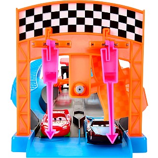Disney Pixar Cars Disney and Pixar Cars Glow Racers Launch & Criss-Cross Glow Race Playset