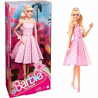 Barbie The Movie Collectible Doll, Margot Robbie As Barbie in Pink Gingham Dress