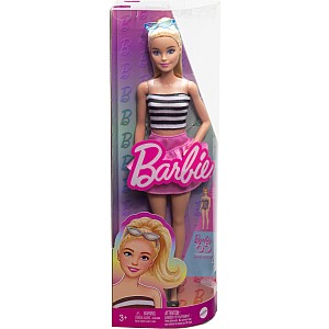 Barbie Fashionistas Doll Black-and-White Tank Top