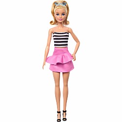 Barbie Fashionistas Doll Black-and-White Tank Top