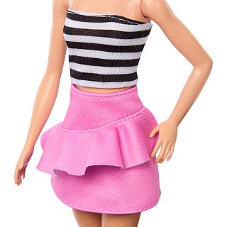 Barbie Fashionistas Doll Black-and-White Tank Top