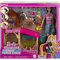 Barbie Mysteries The Great Horse Chase Pony and Accessories