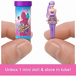 Barbie Mini Barbieland Color Reveal Dolls, 1.5-Inch Doll with Surprise Water Reveal (assorted)