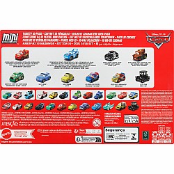 Disney Pixar Cars Disney and Pixar Cars Mini Racers 10-Pack, Set of 10 Toy Vehicles from the Movie (Styles May Vary)