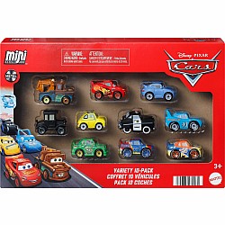 Disney Pixar Cars Disney and Pixar Cars Mini Racers 10-Pack, Set of 10 Toy Vehicles from the Movie (Styles May Vary)