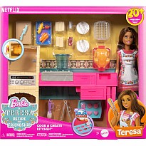 Barbie and Teresa Recipe for Friendship Teresa Doll and Playset