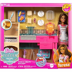 Barbie and Teresa Recipe for Friendship Teresa Doll and Playset