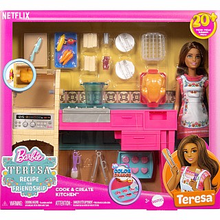 Barbie and Teresa Recipe for Friendship Teresa Doll and Playset