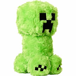 Minecraft Creeper Plush Toy, 8-inch Collectible Soft Doll Inspired by A Movie