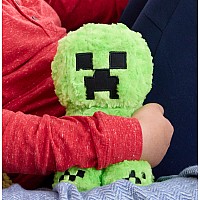 Minecraft Creeper Plush Toy, 8-inch Collectible Soft Doll Inspired by A Movie