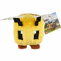 Minecraft Bee Plush Toy, 8-inch Collectible Soft Doll Inspired by A Movie