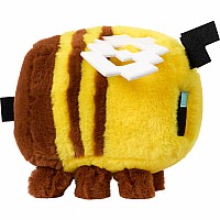 Minecraft Bee Plush Toy, 8-inch Collectible Soft Doll Inspired by A Movie