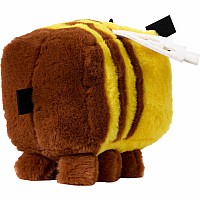 Minecraft Bee Plush Toy, 8-inch Collectible Soft Doll Inspired by A Movie