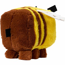Minecraft Bee Plush Toy, 8-inch Collectible Soft Doll Inspired by A Movie