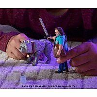 Minecraft Steve Action Figure & Accessories, 4-inch Toy Set Inspired by A Movie