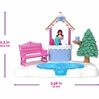 Barbie Mini BarbieLand Mini Land Doll House Playsets with 1.5-Inch Doll, Furniture & Accessories (Styles May Vary)