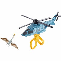 Jurassic World Matchbox Dino Transporter, Toy Car or Truck & 1-2 Mini Dinosaurs (Styles May Vary)