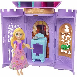 Disney Princess Storytime Stackers Rapunzel Tower Playset with 2 Dolls, Furniture & Accessories