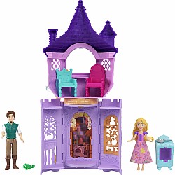 Disney Princess Storytime Stackers Rapunzel Tower Playset with 2 Dolls, Furniture & Accessories