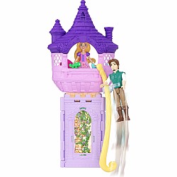 Disney Princess Storytime Stackers Rapunzel Tower Playset with 2 Dolls, Furniture & Accessories
